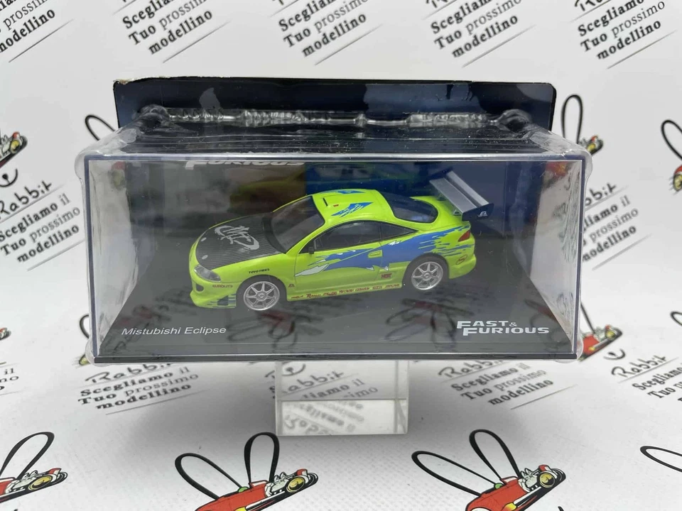 DIE CAST 1/43 " MITSUBISHI ECLIPSE "  FAST&FURIOUS - Immagine 1 di 2