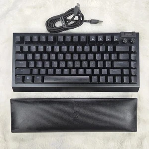 Razer BlackWidow V4 75% Hot-Swappable Mechanical RGB Gaming Keyboard - Black - Photo 1/12