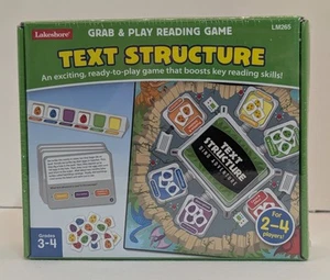 Lakeshore Text Structure Grab & Play Game - Gr. 3-4 LM265 - Picture 1 of 7