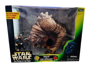 1998 Star Wars Power Of The Force Rancor & Luke Skywalker Kenner Brandneu - Bild 1 von 9