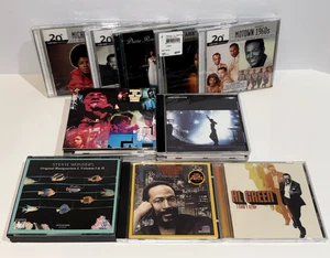 Funk Soul Motown R&B 15 CD Lot Marvin Gaye Sly Stone Sade James Brown Al Green - Imagen 1 de 6