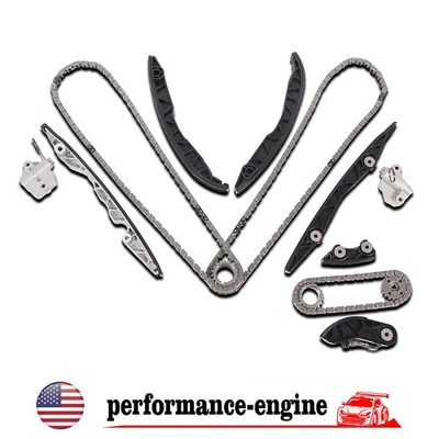 Timing Chain Kit Fits 15-17 Ford Edge F-150 Fusion Lincoln Continental 2.7 Turbo - Image 1 of 4