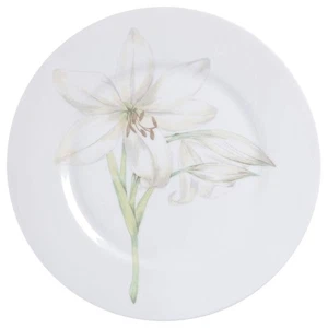 Corning Corelle White Flower  Dinner Plate 6149605 - Picture 1 of 1