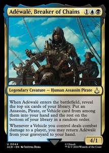 1x Adéwalé, Breaker of Chains - NM - Assassin's Creed - SPARROW MAGIC - Picture 1 of 1