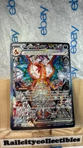 Charizard ex - 223/197 SV03: Fiamme Ossidiana SIR Full Art Inglese 🔥 - Foto 1 di 4