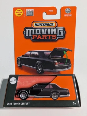 Piezas móviles Matchbox FSC 2025 2023 negro Toyota Century sedán - maletero de apertura Foto 1 de 2