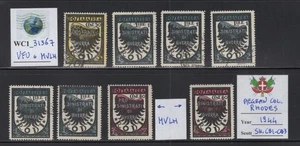 WC1_31367. AEGEAN COL.: ISL. RODI.Stock 1944 air semi-postal.Sc.CB1-CB3.Used/MLH - Picture 1 of 1