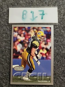 1993 Fleer - Chuck Cecil #328 - Bild 1 von 2