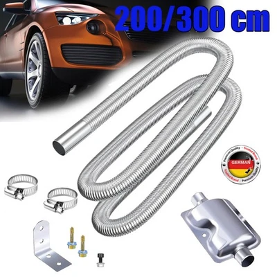 Abgasschlauch Abgasrohr φ25mm Air Heaters 200/300cm Flexrohr für Diesel Heizung - Bild 1 von 4