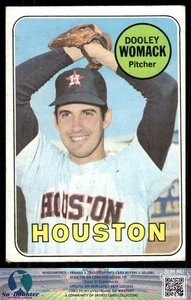 1969 Topps #594 Dooley Womack Houston Astros 4.1A - Picture 1 of 2