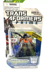 NEU Transformer Prime Cyberverse Deception Flamewar "Spark Hunter" Actionfigur - Bild 1 von 2