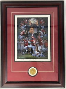 Alabama Crimson Tide Daniel Moore Druck A Crimson Tradition Roll Bama Football - Bild 1 von 6