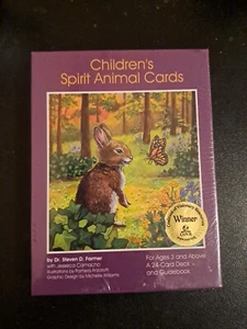 Children's Spirit Animal Cards by Dr. Steven D. Farmer * New & Sealed * - Photo 1 sur 7