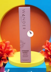 Máscara de pestañas WANDER Beauty mejorada en NEGRO JET tamaño completo NUEVO en caja - Imagen 1 de 4