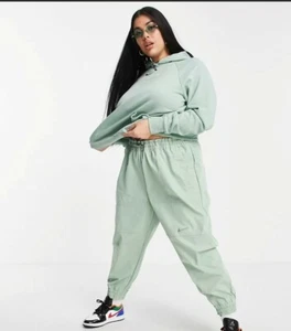 Women's Nike Sportswear Swoosh (Plus Size) Size 3X Steam Woven Pants CZ8909-006 - Picture 1 of 6
