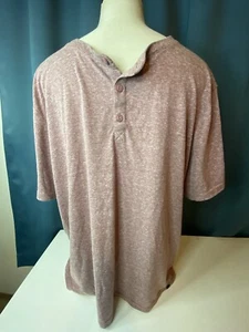 Threads 4 Thought Men’s Pink Crew Neck Tee Short Sleeve Size XXL Xtra Soft - Picture 1 of 13