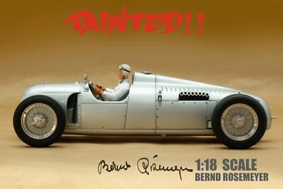 1/18 FIGURA BERND ROSEMEYER DRIVING VERNICIATA PER CMC AUTO UNION C - Immagine 1 di 4