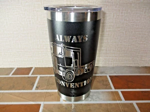 Taza de viaje de acero de 20 oz con calcomanías personalizadas siempre poco convencionales - Imagen 1 de 12