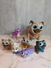 Lot of Disney Jr. PUPPY DOG PALS Figures PVC Toy Includes Talking Puppy Pal