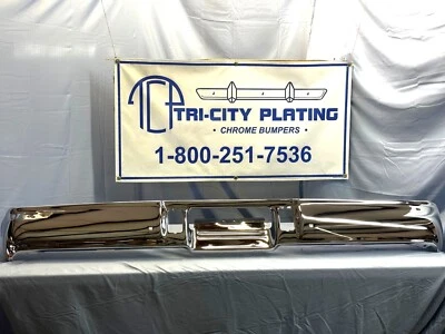 Parachoques trasero Plymouth Belvedere 1966 1967 o Coronet Wagon *cromo nuevo* Foto 1 de 4