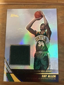 Camiseta Ray Allen G/U 03/04 Topps Jersey Edición #JE RA - Imagen 1 de 1