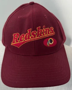 VTG NWT NOS Washington Redskins Stitched Wool Blend Snapback Hat Ball Cap - Picture 1 of 8