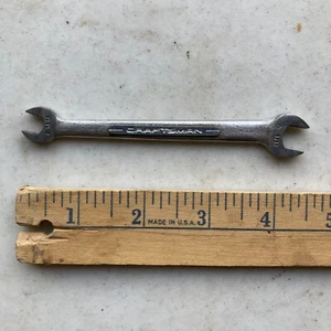 Llave métrica de extremo abierto Craftsman serie 7 mm y 9 mm -V- Hecha en EE. UU. - Imagen 1 de 6
