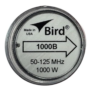 1000B Bird Element for 43 Wattmeter 1000W 50-125Mhz - Picture 1 of 2
