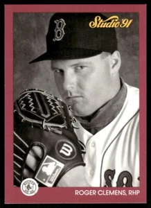 1991 Studio Roger Clemens Boston Red Sox #14 - Picture 1 of 2