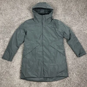 Under Armour Womens Down Quilted Puffer Long Jacket Coat Winter Insulated Sz S - Picture 1 of 12
