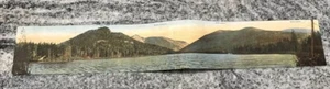 Panorama Postkarte White Mountains New Hampshire Lafayette Cannon Kinsman - Bild 1 von 12