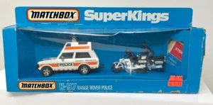 MATCHBOX SUPERKINGS K-97 RANGE ROVER POLICE M391 - Picture 1 of 9