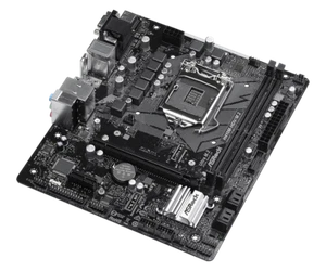 ASRock H410M-HDV/M.2 Moederbord LGA1200 H410 Micro ATX DDR4 Intel 10e Gen M.2 - Afbeelding 1 van 4