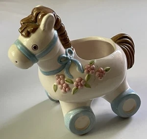 Hobby Horse ceramic Baby Planter - Picture 1 of 5