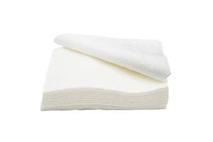 Serviette Prägeservietten weiß 33x33cm 1/4 Falz 1-lagig Papierservietten 4,5KG - Bild 1 von 1
