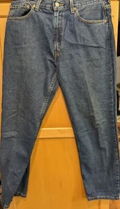 Jeans Levi's 505 34X30 (en realidad 34X31) Jeans de mezclilla con cremallera azul) - Imagen 1 de 4