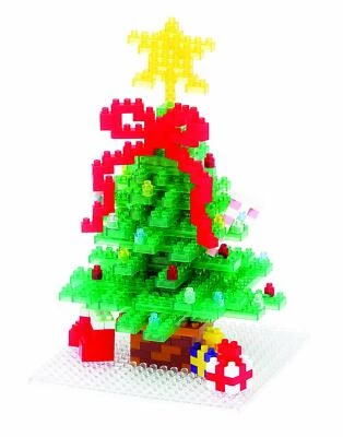 Nanoblock® Árbol de Navidad 58371 NUEVO EN CAJA NUEVO Kit de Construcción de Bloques Foto 1 de 3