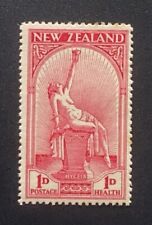 New Zealand Stamp 1932 Health 1d Hygeia - Mint Hinged
