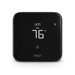 Cielo TE102WA Smart Thermostat Eco, bis zu 4 Wärme/2 Kühlung, Touchscreen, schwarz - Bild 1 von 3