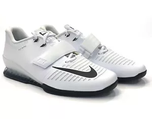 Nike Romaleos 3 Weight Lifting Crossfit Training Shoes 852933-100 Mens Size 15 - Picture 1 of 10