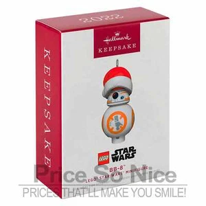 Hallmark 2022 Ornament- BB-8 Lego Star Wars Minifigure - Bad Box - Picture 1 of 1