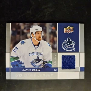 2009-10 Upper Deck Game Jerseys #GJDS Daniel Sedin  - Bild 1 von 2