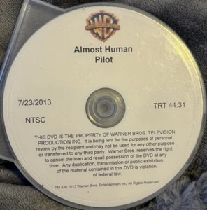 ALMOST HUMAN FYC DVD SCREENER SET PILOT EPISODE RARE PROMO KARL URBAN - Foto 1 di 1