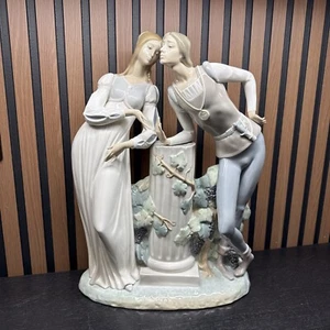 Lladro Romeo und Julia 4750 Porzellan Glanz Figur *Beschreibung lesen* - Bild 1 von 16