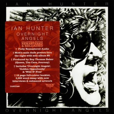 Ian Hunter ~ Overnight Angels (1977) CD 2022 Rock Candy Records UK •• NEW •• Foto 1 de 4