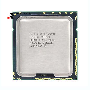 Intel Xeon X5690 3.46GHz 6.4GT/s 6 Cores 12MB LGA1366 CPU Processor
