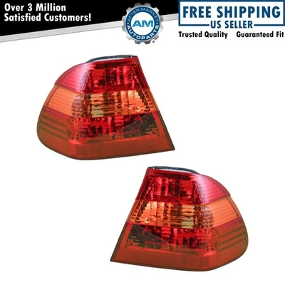 Juego de luces traseras exteriores del lado del conductor y del pasajero para BMW 325i 330i 2002-2005 Foto 1 de 4