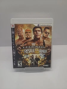 WWE Legends of WrestleMania PS3 PlayStation 3 - Completo CIB - Foto 1 di 3