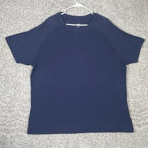 Alo Yoga Shirt Mens 2XL Blue Triumph Short Sleeve Tee Gym Lounge Soft - Picture 1 of 7