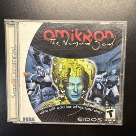 Omikron: The Nomad Soul (Sega Dreamcast 2000) CIB + Manul & Reg Card